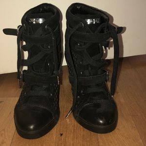 Michael Kors wedge sneakers size 7